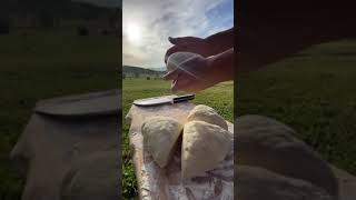 leg of lamb in an underground oven cooking food lambchops asmrcooking youtubeshorts tiktok [upl. by Leroy]