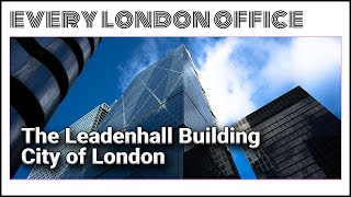 The Leadenhall 122 Leadenhall Street The City London EC3V 4AB EveryLondonOffice Cityoffice [upl. by Zehcnas]