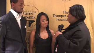 Keisha Knight Pullam backstage at the 2010 Trumpet Awards [upl. by Oba]