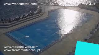 LIVE Lido Bathing Complex HD Webcam  Piscinas do Lido Frente MarFunchal  Madeiraweb [upl. by Yarak]