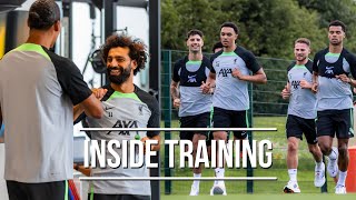 INSIDE TRAINING New signings first day as 14 more return for preseason [upl. by Aetnahc]