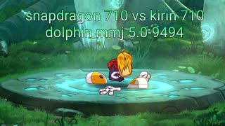 Kirin 710 vs snapdragon 710 dolphin emulator Rayman origins Wii [upl. by Oigufer]