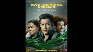 FighterTrailer Reviews  Fighter  A Film By Siddharth Anand  In Cinemas 25th January [upl. by Aleahcim]