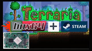 ROCK PI 4C TERRARIA on Steam  BOX64 [upl. by Woody]