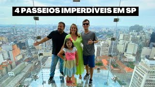 4 Passeios Incríveis em SP Pra curtir com toda família [upl. by Sheilah]