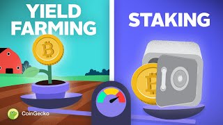 Is Yield Farming DIFFERENT from Staking Explained in 3 mins [upl. by Thierry]