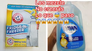 No lo creerás 😳el mejor truco para destapar el inodorojabón lava trastes y bicarbonato [upl. by Shaver]