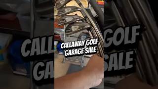 This Callaway golf yard sale was insane golf callaway golftips golfclub golfswing [upl. by Milicent]