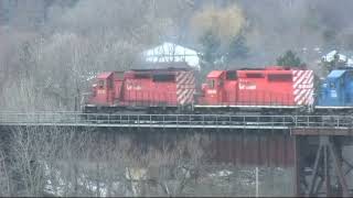 RAILTIME  CP Grand River Bridge  Part 6A [upl. by Feer]