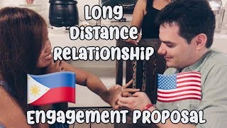 I’M ENGAGED w my LONG DISTANCE RELATIONSHIP  USA amp PHILIPPINES [upl. by Hsakaa]