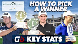 Key Stats For Picking A Winner At The Memorial Tournament [upl. by Gruchot31]