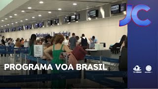 Governo Federal lança programa com passagens aéreas por até 200 reais  Jornal da Cidade [upl. by Moule]