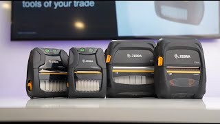 Comparing the rugged ZQ300 Plus Series vs Premium ZQ500 Series Mobile Printers  Zebra [upl. by Hoshi]