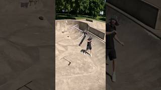 i think he DESERVED IT😡 scooter skatepark challenge skit comedy funny skits [upl. by Attenra]