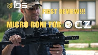 Micro RONI for CZ and Our IDS Line of Holsters  First Review [upl. by Norab]