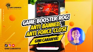 GAME BOOSTER ROG🔥 Support Semua Game❗ [upl. by Dyrrej]