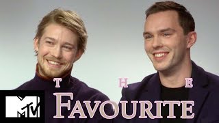 Joe Alwyn amp Nicholas Hoult Go Speed Dating  The Favourite  MTV Movies [upl. by Odlaniger]