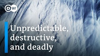 The threat of avalanches  Making Austria’s slopes safe  DW Documentary [upl. by Vickey843]