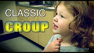 CLASSIC CROUP Live Diagnosis with Dr Paul [upl. by Bellina]