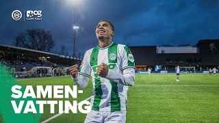 Duarte met TWEE GOALS  FC Eindhoven  FC Groningen  Samenvatting [upl. by Akimik954]