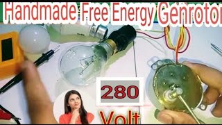 handmade Free Energy Generator creative technology video November 20 2024 [upl. by Larry908]