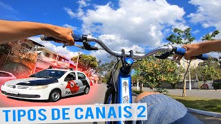 EMPINEI NA FRENTE DA POLÃCIA E DEI FUGA  TIPOS DE CANAIS DE BIKE EP 2 [upl. by Carney]