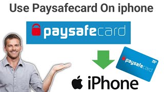 How To Use Paysafecard on IPhone 2024 [upl. by Naynek16]