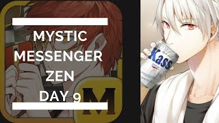 Mystic Messenger Zens Route Day 9 [upl. by Sinnelg15]