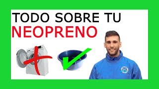 cómo Lavar Secar Conservar y Reparar tu TRAJE DE NEOPRENO 🔵Trucos y Consejos Natación y Triatlón [upl. by Erusaert]