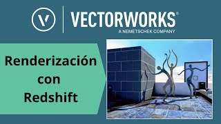 Vectorworks  Renderización con Redshift [upl. by Guenzi235]