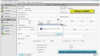 purchase order software how to issue PO template manage inventory stock employeesalarysoftwarecom [upl. by Savihc]