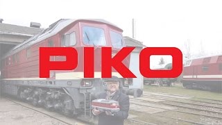 PIKO V021 Roll Out  Gartenbahn Diesellok BR 132 [upl. by Yedrahs]