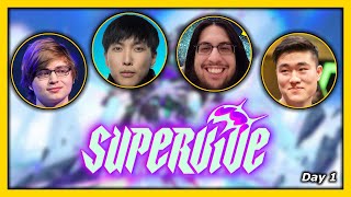 SUPERVIVE with imaqtpie Doublelift and Pobelter Day 1 [upl. by Lemcke]