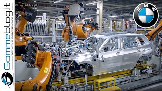 BMW Car Factory ROBOTS 🔧 PRODUCTION Fast Manufacturing [upl. by Aitetel]