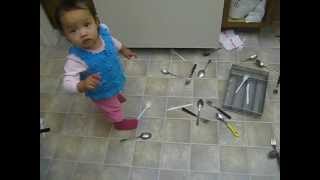 14 mo toddler goes in time out [upl. by Blanchard]