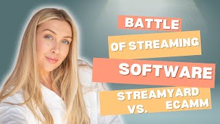 eCamm vs Streamyard A Creators Candid Comparison [upl. by Olnton]