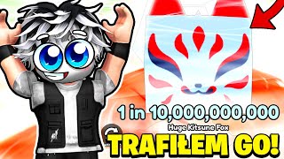 TRAFIŁEM NOWEGO HUGE KITSUNE FOX W PETS GO Roblox [upl. by Suzanne]