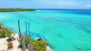 A Day in Aruba Caribbean Drone Footage amp Sunset Views [upl. by Wylma]