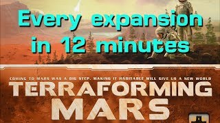 Learn Every Terraforming Mars Expansion in 12 Minutes [upl. by Nomsed727]