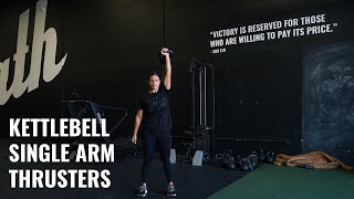 Kettlebell Thrusters [upl. by Orofselet]