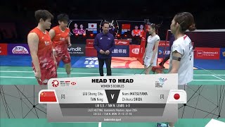 liu sheng shutan ning chn VS namichiharu shida  semifinal china masters 2024 [upl. by Latsyc386]