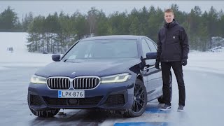 Testissä BMW 545e xDrive Teknavi 2021 [upl. by Lahsram]