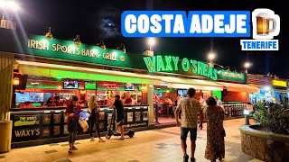 Costa Adeje Tenerife 🇪🇸 Nightlife 🍺 [upl. by Orville]