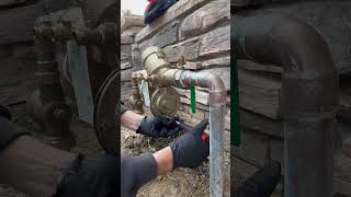 Leaking Backflow Repair  Plumbing Clip [upl. by Stalder200]