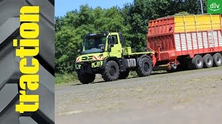 traction Unimog U 530 im DLG PowerMix [upl. by Oznofla]