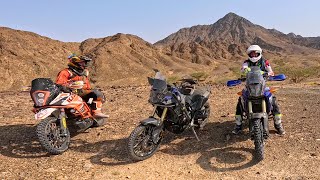 Yamaha Tenere 700 Desert Ride  KTM 1090 Adventure [upl. by Yhtir707]