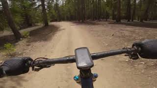 Leadville Trail 100 MTB  Powerline Downhill [upl. by Yllime668]