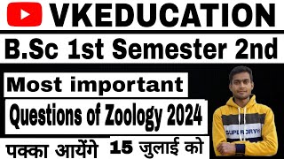 BSc1st semester 2nd Important questions Comparative anatomy and developmental biology of vertebrate [upl. by Duster]