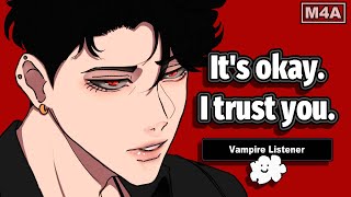 Boyfriend Lets you Bite his Neck to Satisfy your Needs x Vampire ListenerDeep Voice M4A ASMR RP [upl. by Correna]