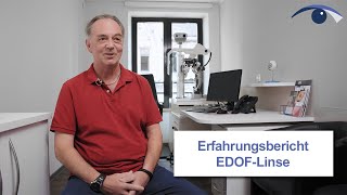 Erfahrungen mit EDOF Linsen  Patientenbericht [upl. by Abbe]